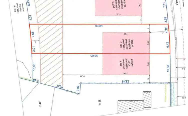 Bouwgrond Westerlo 533m² Halfopen Bebouwing Landelijke Ligging