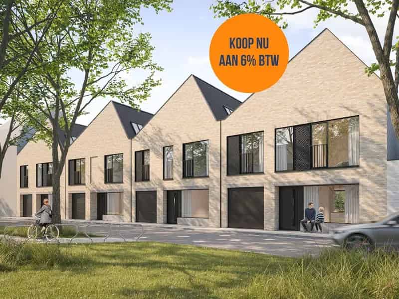 Nieuwbouw gezinswoning Brugge 3 slaapkamers