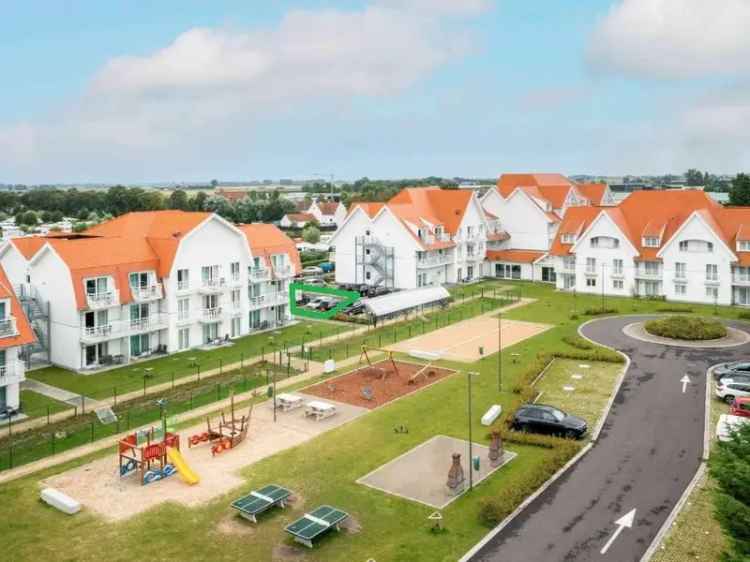 Drie parkeerplaatsen te koop in Nieuwpoort-Sint-Joris Hotelcomplex