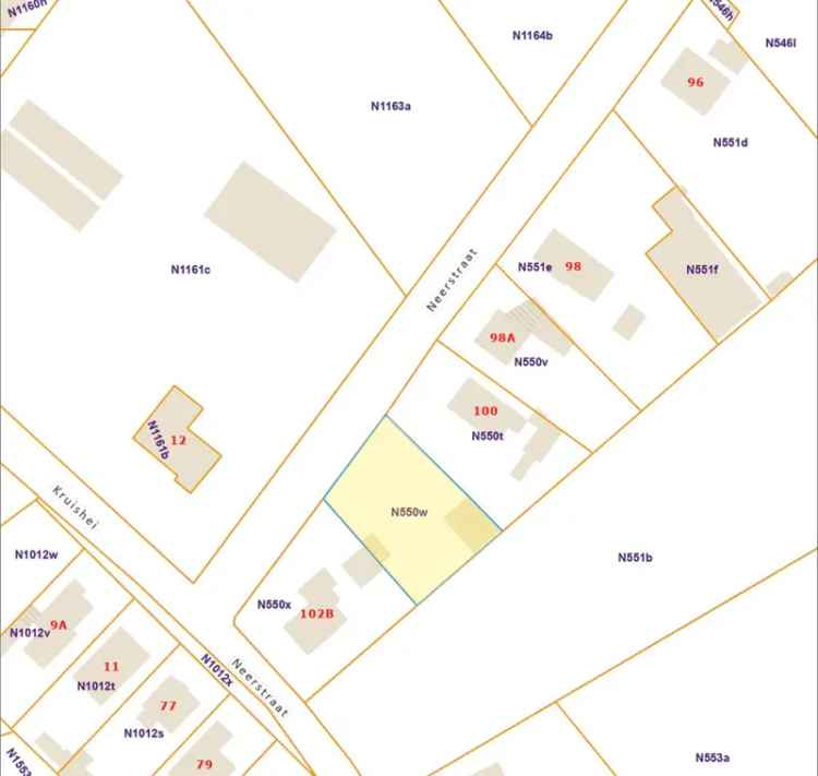 Bouwgrond Vrijstaande Woning 801m² Rustig Gelegen