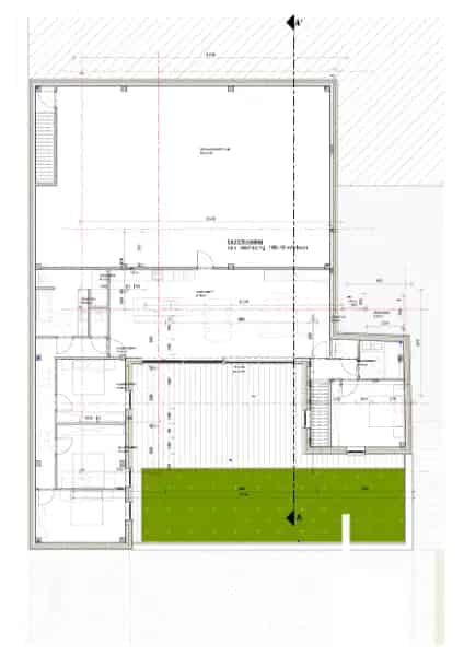 Bouwgrond Roeselare Loods 486m² Loft 1080m²