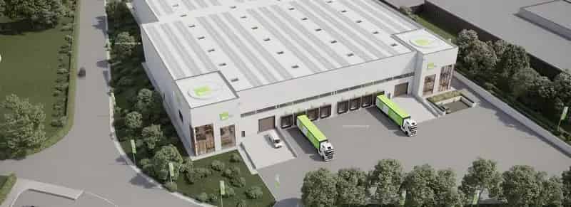 Bedrijfsgebouw te huur Herstal 8000m² Logistiek