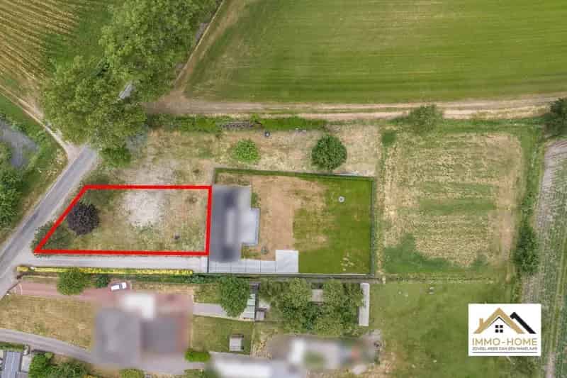 Bouwgrond 749m² Beervelde Open Bebouwing