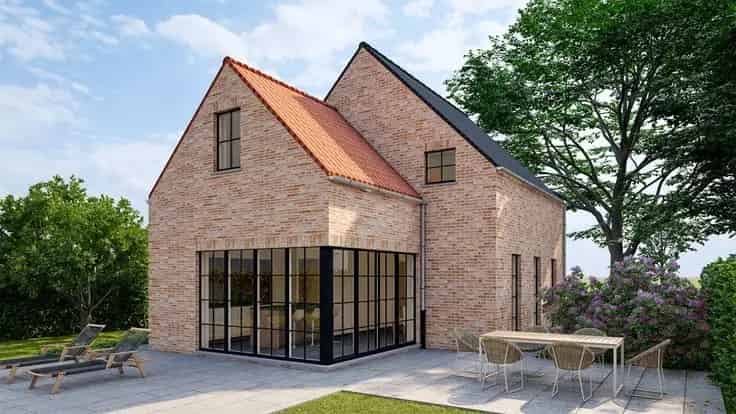 Bouwgrond Tielt: Landelijke Villa met Uitzicht