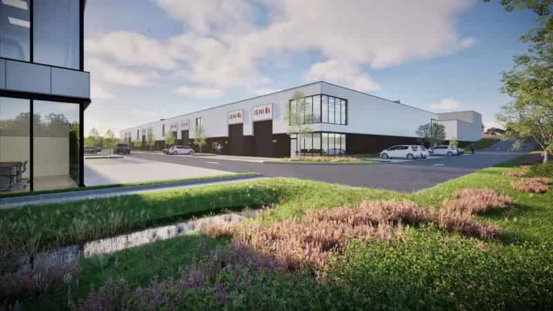 Nieuwbouw KMO Unit 288m² te Koop Lot
