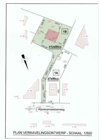 Bouwgrond te koop in Haacht met rustige ligging nabij centrum