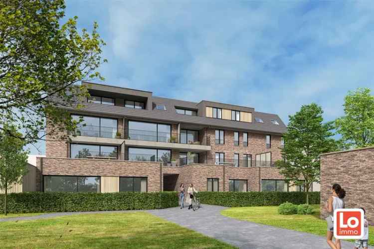 Nieuwbouw kantoor met woning te koop in Zeveneken