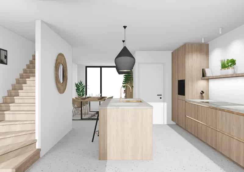 Nieuwbouwwoning 3 Kamers Terras Uitzicht Water