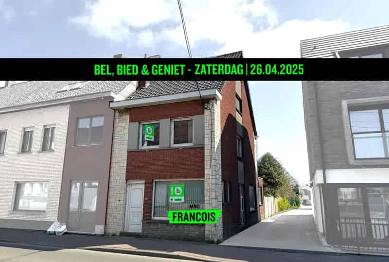 Renovatiepand Waregem 2 slaapkamers grote zolder
