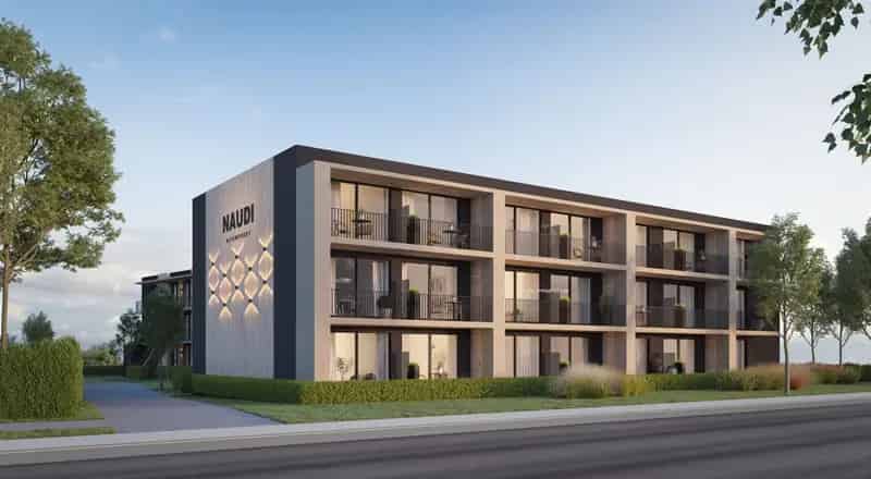 Nieuwbouw Appartement 1 Slaapkamer Nieuwpoort Residentie Naudi