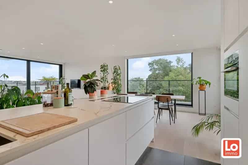 Luxe Penthouse 1 Slaapkamer 2 Terrassen Lochristi Centrum