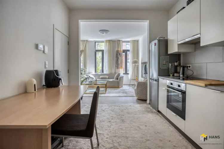 Appartement te koop Antwerpen 66m² 1 slaapkamer gerenoveerd
