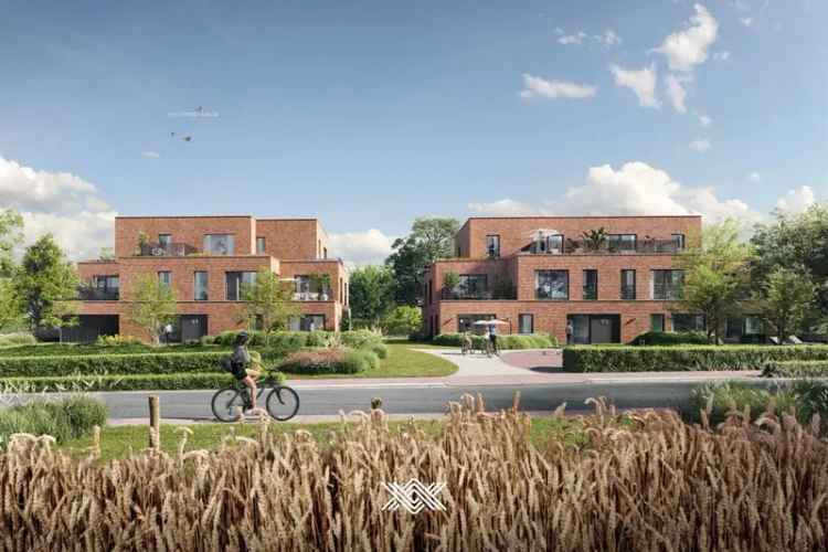 Nieuwbouw appartement te koop in De Lijsters Merelbeke