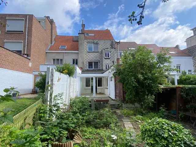 Te koop appartement met tuin in Woluwe-Saint-Lambert