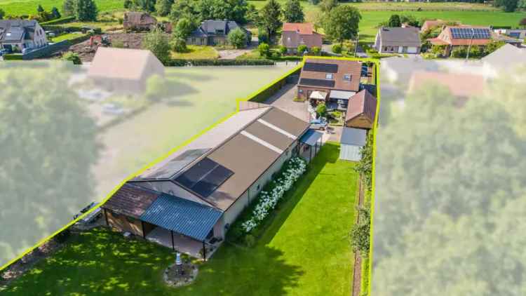 Prachtige woning met chalet en groot ingericht magazijn