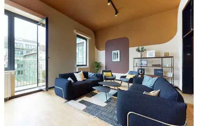 Huur 3 Slaapkamer Appartement 13m² Maelbeek Metro