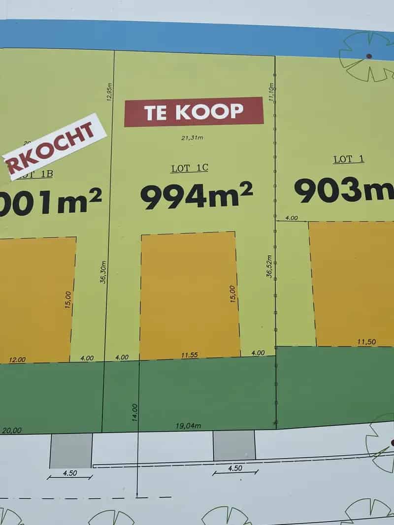 Villagrond te koop Middelburg 994m² zonder bouwverplichting