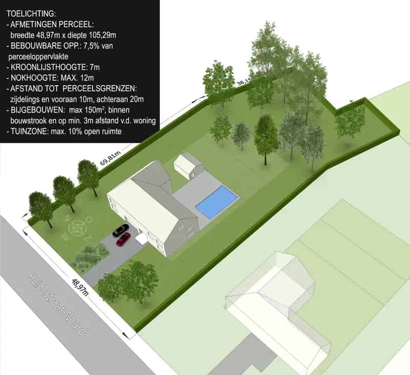 Bouwgrond te Kapellenbos Nabij Golfclub en Heide Centrum