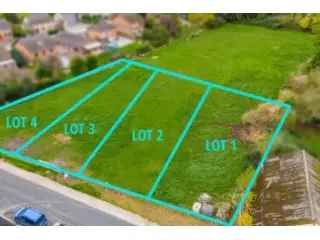 Bouwgrond Ham-sur-Sambre 4 percelen te koop