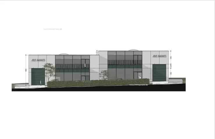 Nieuwbouw Bedrijfsgebouw te Huur Tubize 760m² Magazijn 140m² Kantoor