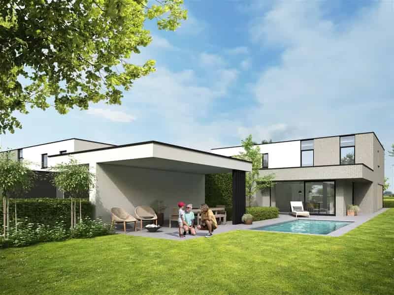 Bouwgrond Grembergen Halfopen Bebouwing Scheldedijk