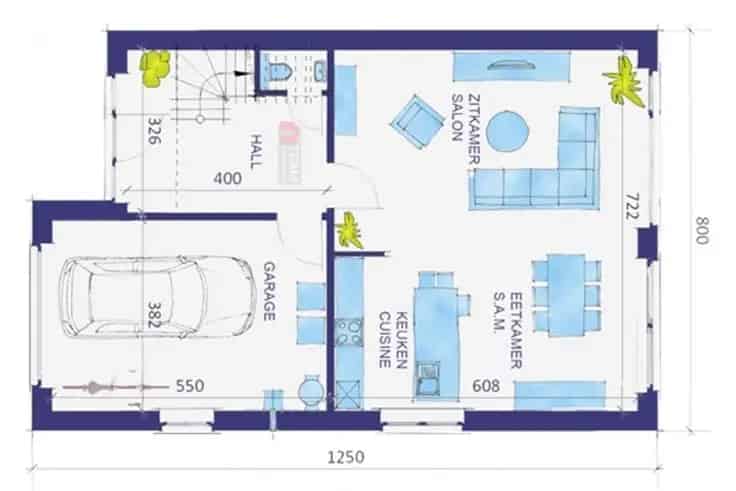 Nieuwbouw Villa 3 Gevels PEB A  Sleutel-op-de-deur