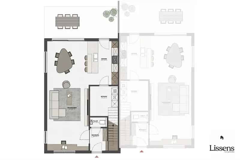 Nieuwbouwwoning 3 slaapkamers kwalitatief afgewerkt