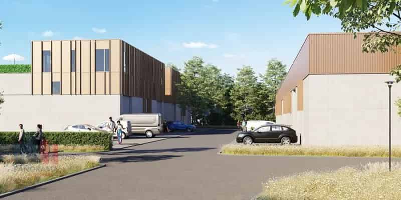 Nieuwbouw KMO Unit 318m² te Koop Bazuin Roeselare