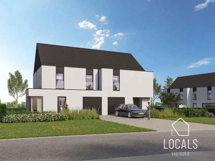 Moderne HO nieuwbouwwoningen met garage