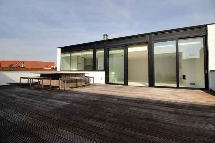 Penthouse te huur Dansaert 200m2 luxe penthouse