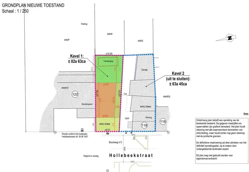 Bouwgrond Rumst Halfopen Bebouwing 263m²