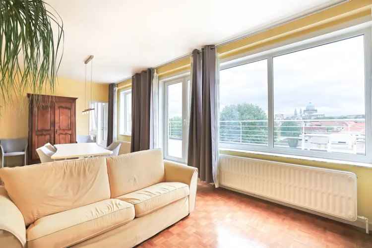 Penthouse Studio te Huur Ganshoren 70m² + 80m² Terras