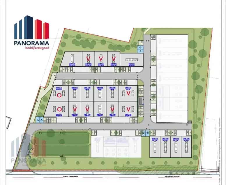 Nieuwbouw KMO Unit Anzegem 208m2 te Koop