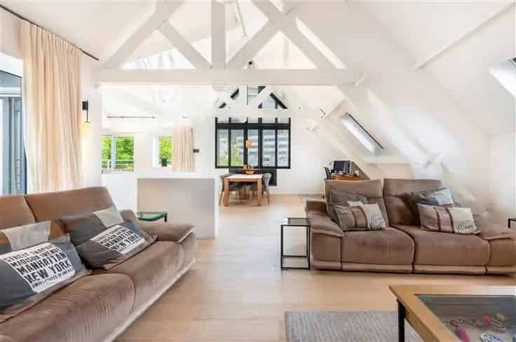 Antwerpen Duplex Appartement Te Koop 230m² 4 Slaapkamers Scheldezicht
