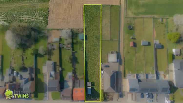 Bouwgrond Halfopen Bebouwing Ninove Groenzicht