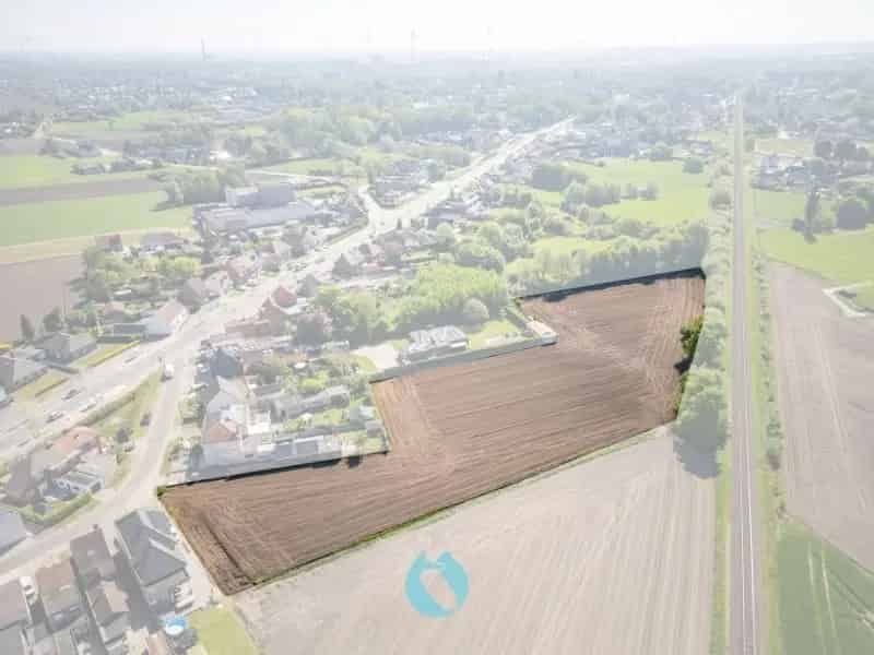 Bouwland Evergem 5506 m² Zuid-georiënteerd