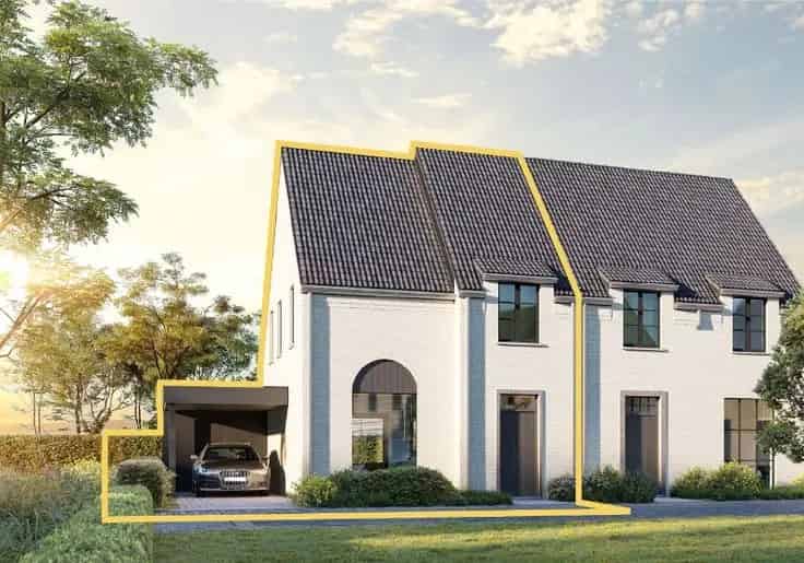 Huis Te Koop Lauwe 3 Slaapkamers Zolder Carport Tuinberging