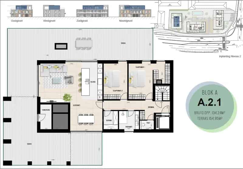 Luxueus Penthouse te Huur Dilsen Stokkem