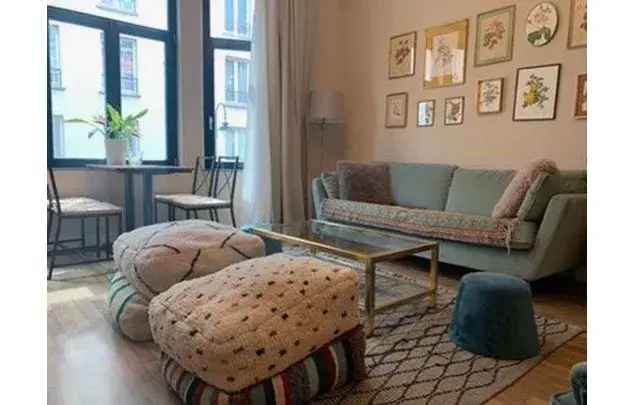 Huur 1 slaapkamer appartement van 65 m² in Brussels