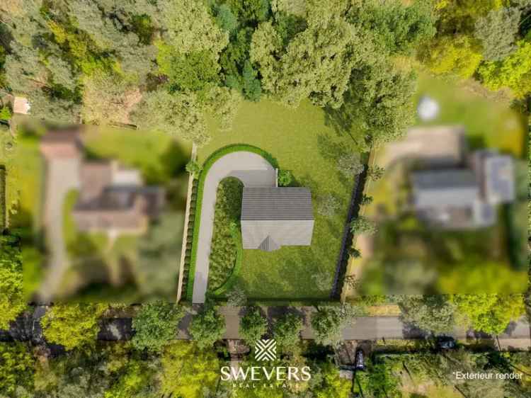 Exclusieve bouwgrond van 27a40ca in gegeerde villawijk in Viversel