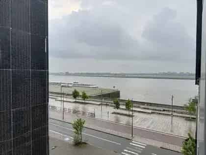Studio te huur met Schelde zicht