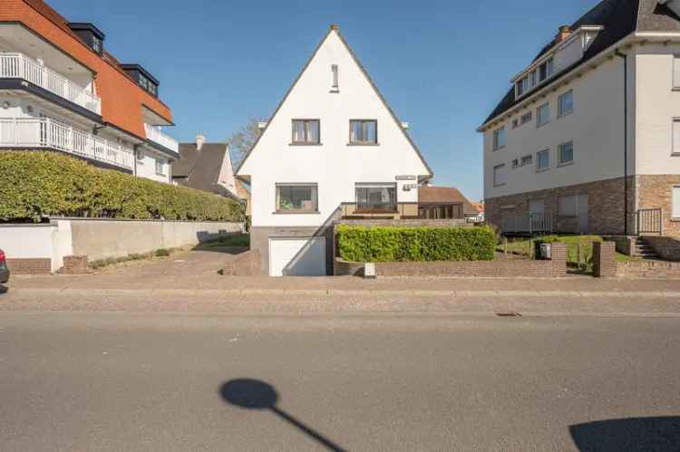 Unieke woning Knokke: potentieel en toplocatie