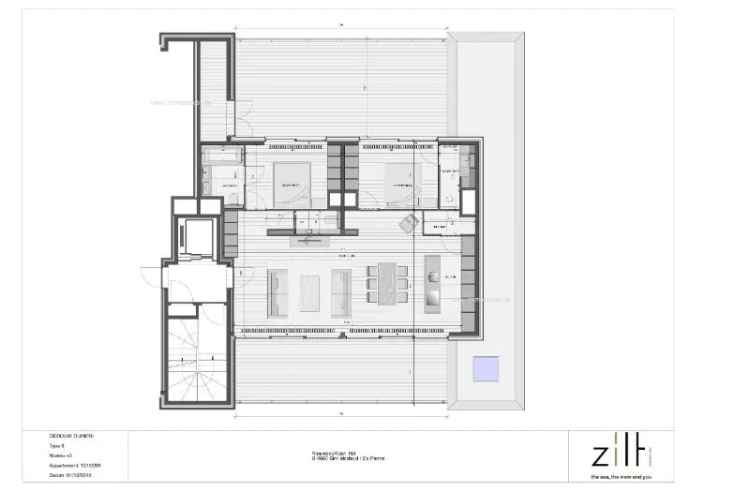 Nieuwbouw appartement te koop in Zilt 151.2201 De Panne