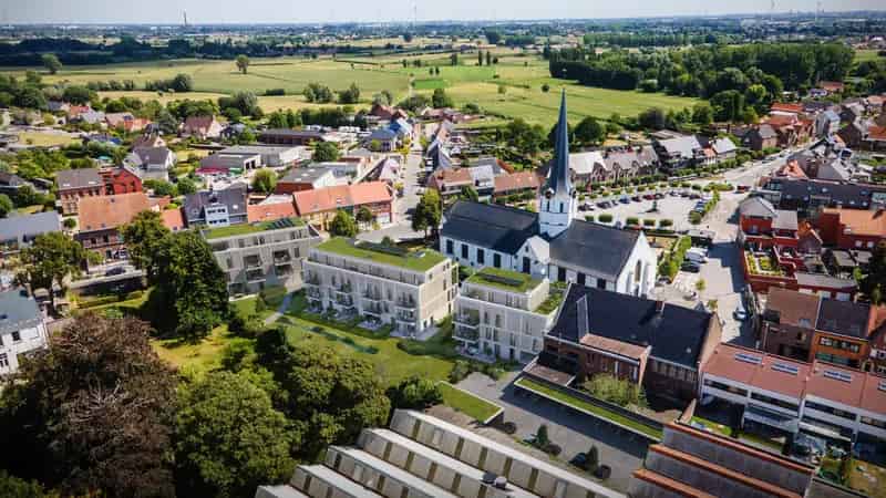 Nieuwbouwappartementen Sleidinge Centrum  Zomer 2025