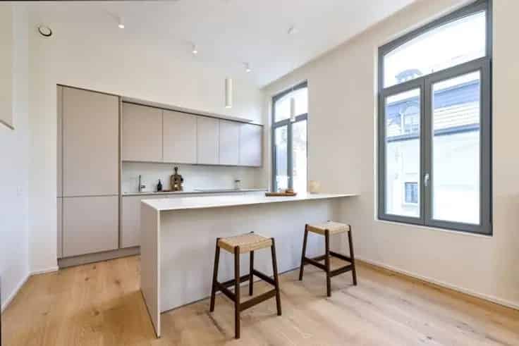 Penthouse te Koop Etterbeek Montgomery 2 Slaapkamers Terras