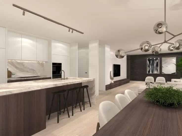 Penthouse Te Koop Hasselt 200m2 2 slaapkamers Luxe Afwerking
