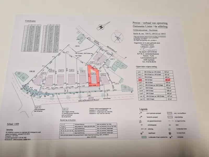 Bouwgrond Open Bebouwing Linter Overhespen Lot 4