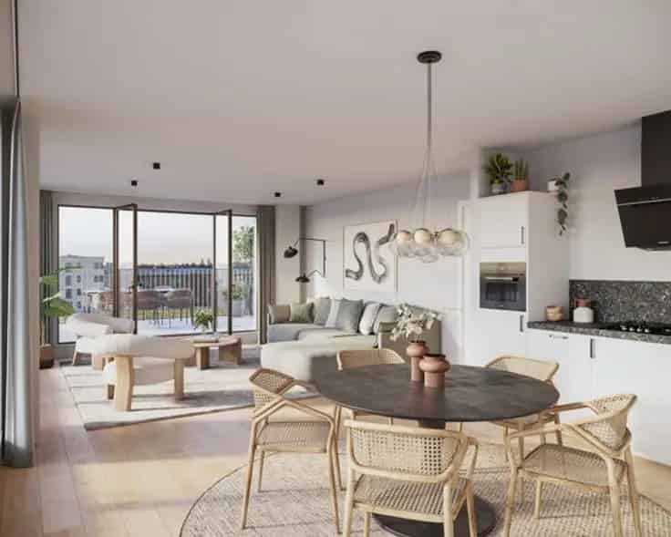 Duplex Ever 3 slaapkamers Terras Geothermie EPC A