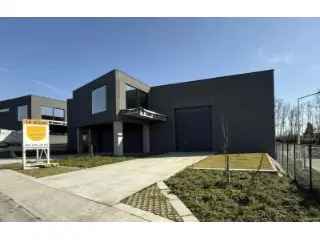 Industrie te koop Anzegem 1026m² Magazijn Kantoor Appartement