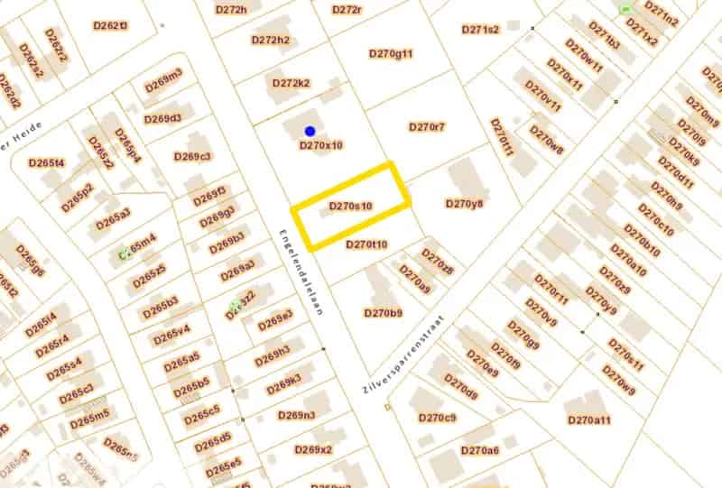 Bouwgrond 1140m² Sint-Kruis Open Bebouwing